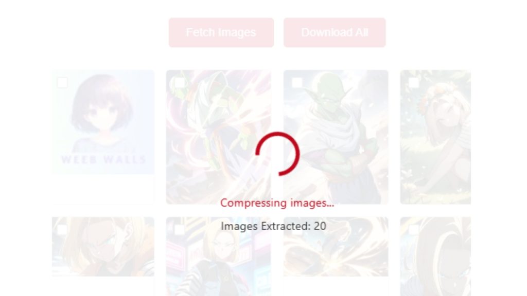 Compressing Pinterest images before download 